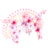 Couronne de fleurs de cerisier