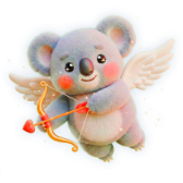 Koala Cupidon