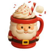 Chocolat chaud Père Noël