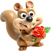 Je t'offre une rose !