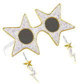 Lunettes en étoiles