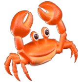 Crabe acclamant