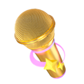Microphone d'or