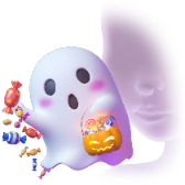 Fantôme d'Halloween