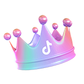 Couronne TikTok