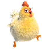 Poulet espiègle