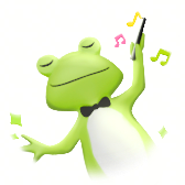 Chef d'orchestre grenouille