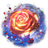 Rose nébuleuse